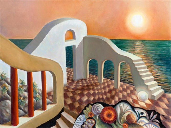 h-marta-biagini-enonei-tin-agapi-tis-gia-tin-arxitektoniki-kai-ti-zografiki-se-mia-ekthesi