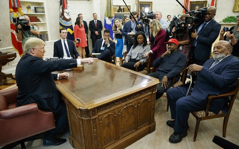 kanye-west-kai-donald-trump-ksana-sto-stoxastro-tou-saturday-night-live