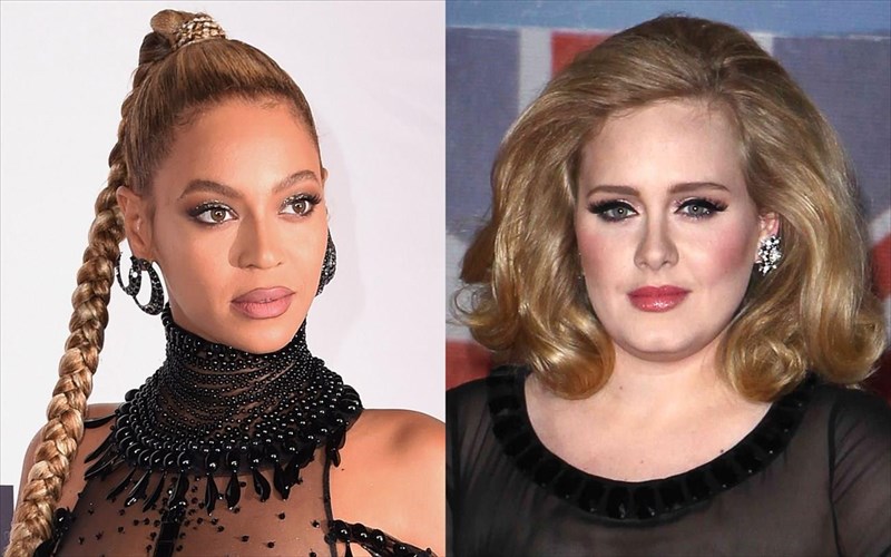 beyonce-kai-adele-ixografisan-mazi-ena-tragoudi