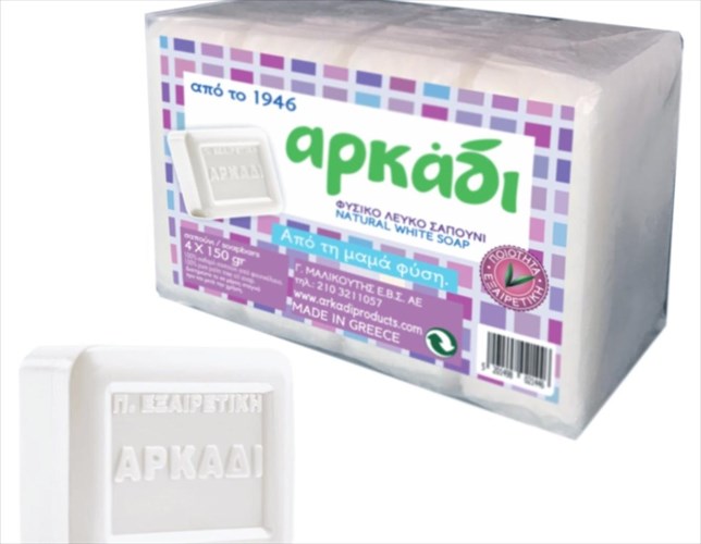 arkadi-classic-to-elliniko-100-fusiko-futiko-leuko-sapouni-gia-prosopiki-peripoiisi-kai-ugieini