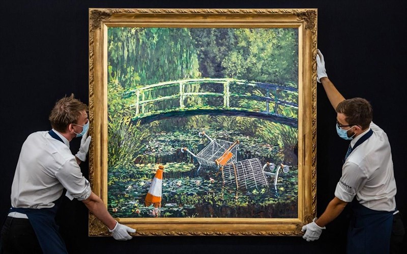 o-monet-tou-banksy-poulithike-gia-75-ekatommuria-lires