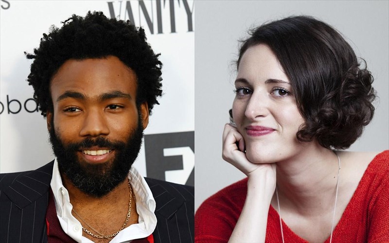 donald-glover-kai-phoebe-waller-bridge-einai-oi-neoi-kurios-kai-kuria-smith