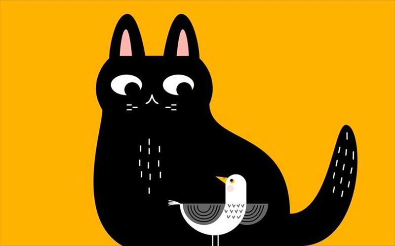 o-baggelis-theodoropoulos-enas-gatos-kai-enas-glaros