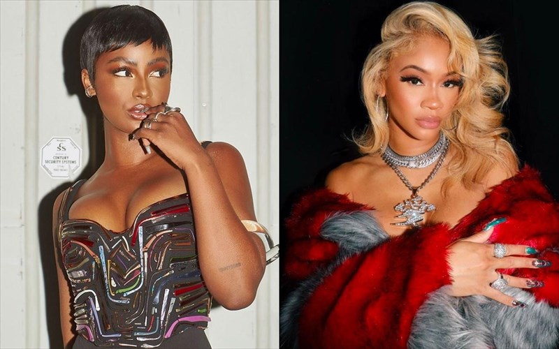 saweetie-kai-Justine-skye-se-kalokairini-diadiktuaki-sunaulia