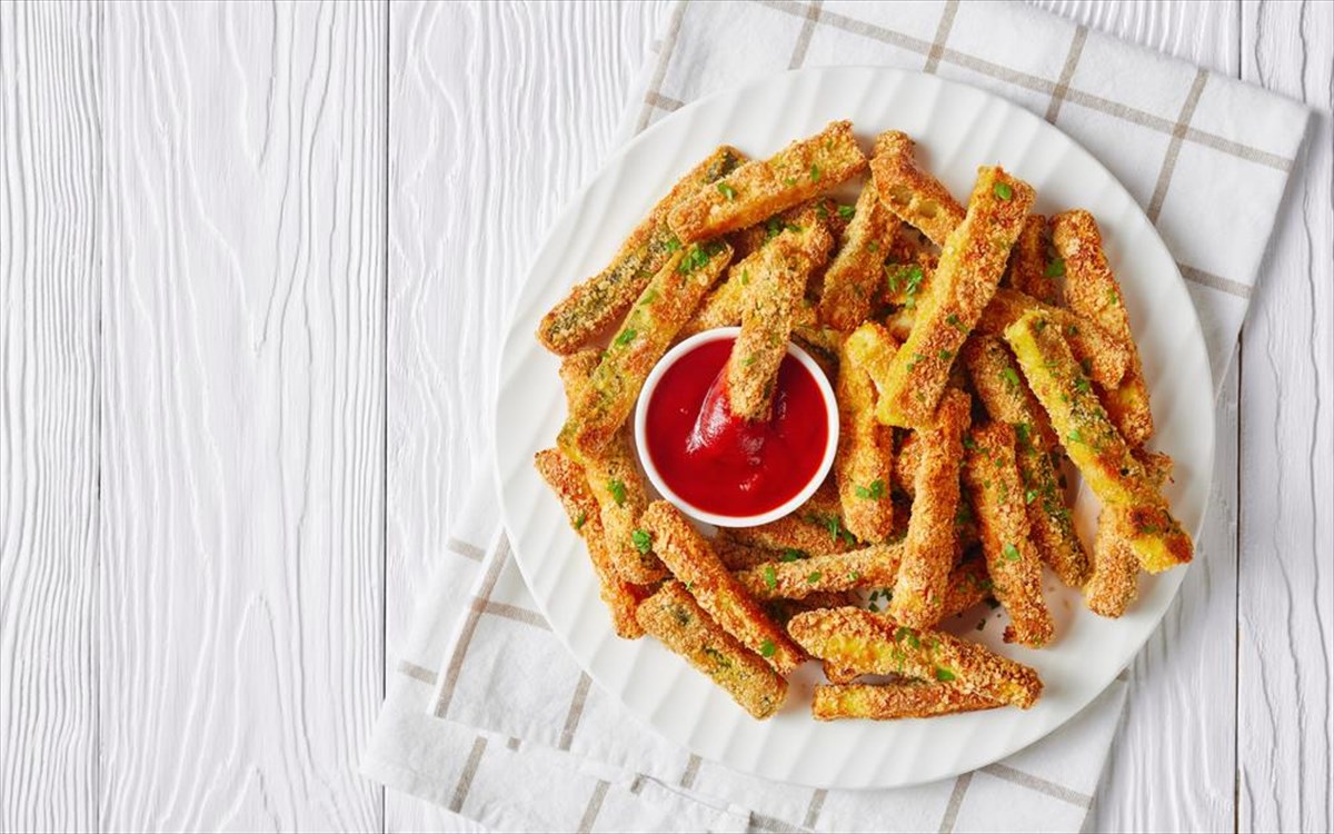 tiganita-kolokuthakia