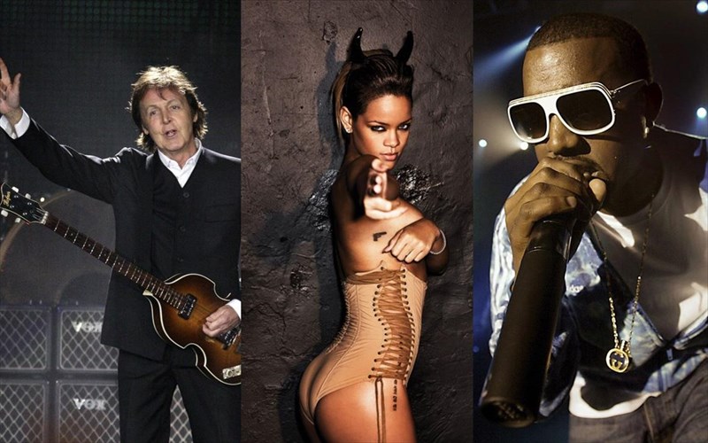paul-mccartney-rihanna-kai-kanye-west-mazi