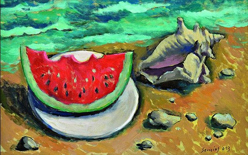 o-paulos-samios-mpoliazei-to-elliniko-kalokairi-sto-nisitis-limnou