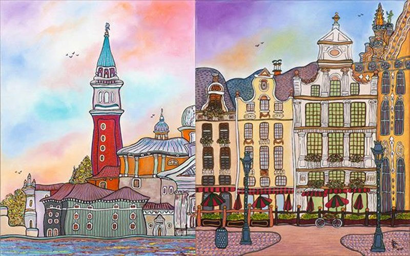 taksideuontas-ston-kosmo-me-ta-xromata-tis-konstantinas-daskalaki